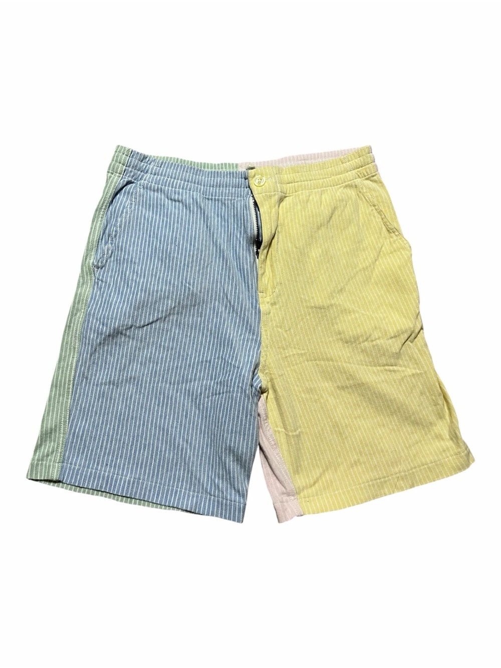 Polo Ralph Lauren Colorblock Seersucker Shorts Kids Large 14/16 Summer Preppy